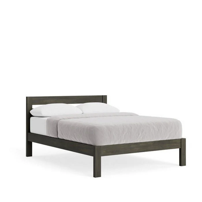 Omoto Slatframe with Headboard Low Foot - Single to Super King - Pine - Image 4