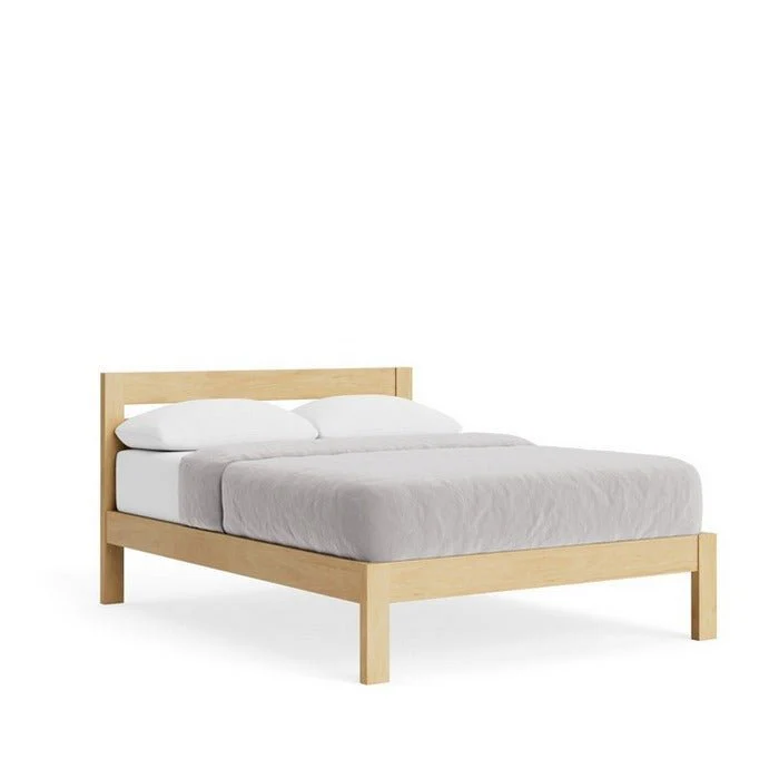 Omoto Slatframe with Headboard Low Foot - Single to Super King - Pine - Image 5