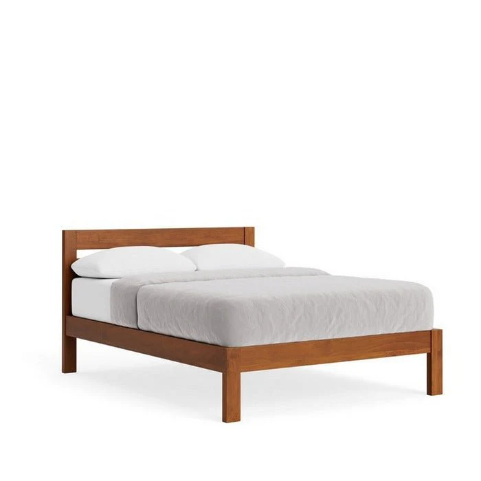 Omoto Slatframe with Headboard Low Foot - Single to Super King - Pine - Image 7