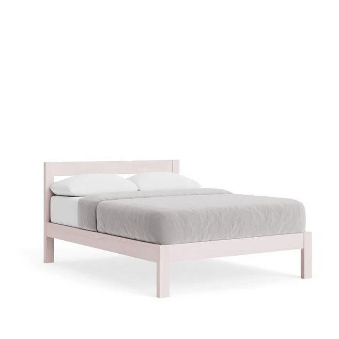 Omoto Slatframe with Headboard Low Foot - Single to Super King - Pine - Image 9