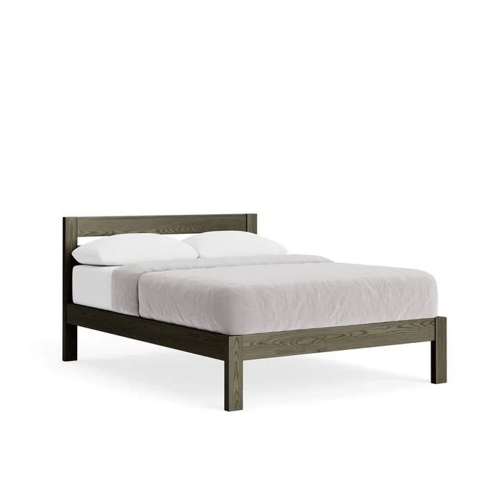 Omoto Slatframe with Headboard Low Foot - Single to Super King - Ash - Image 4