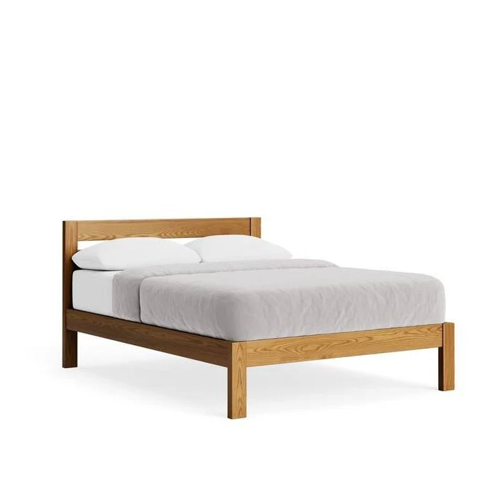 Omoto Slatframe with Headboard Low Foot - Single to Super King - Ash - Image 5