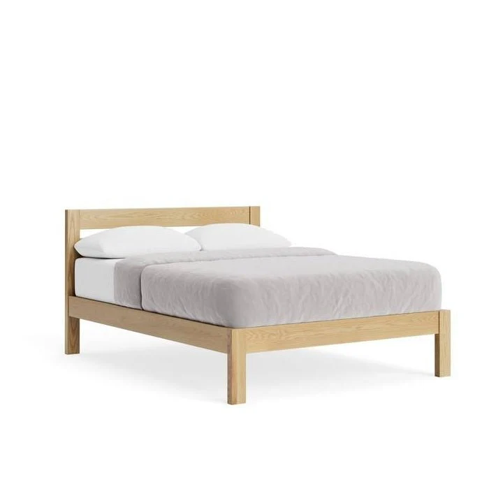 Omoto Slatframe with Headboard Low Foot - Single to Super King - Ash - Image 6