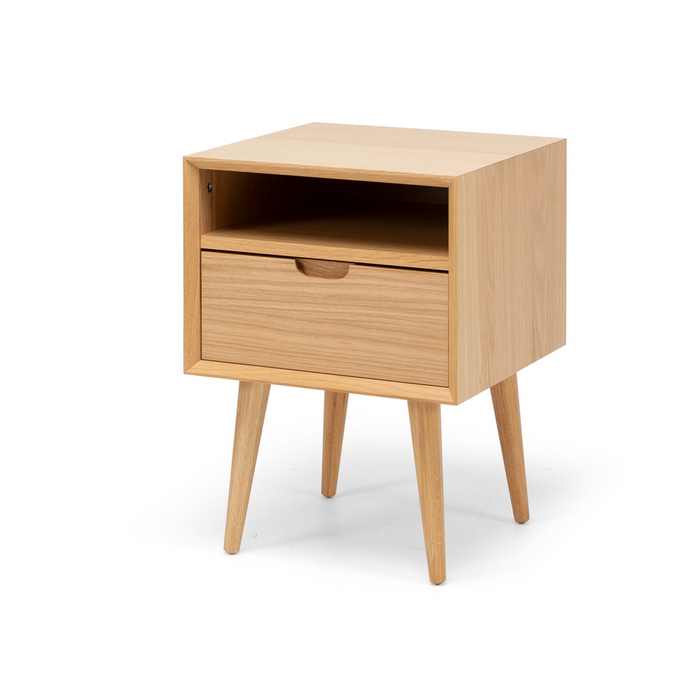 Oslo Bedside Square - 1 Drawer - Image 2