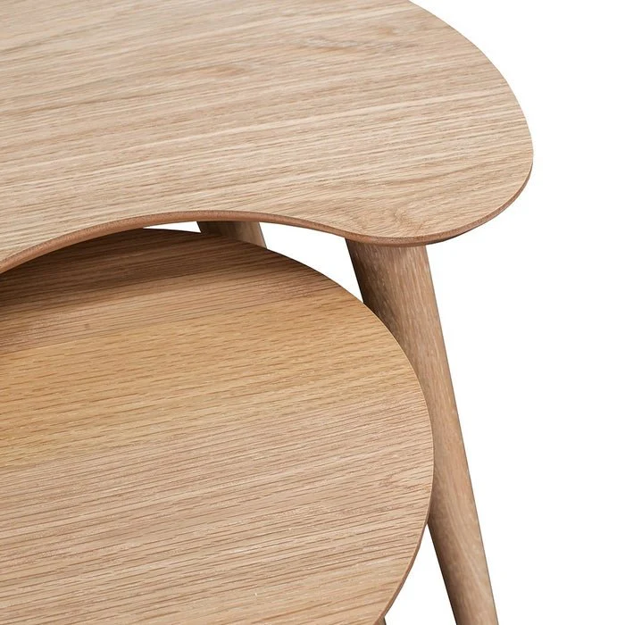 Oslo Nest of Tables - Crafted in Oak - Image 3