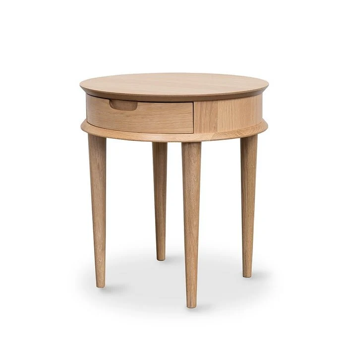 Oslo Side Table with handy storage Drawer - Image 2