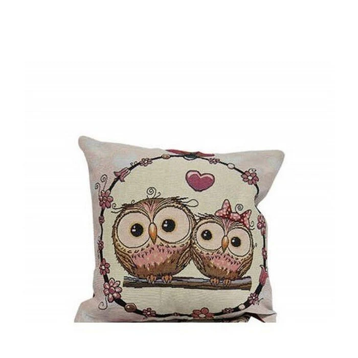 Owl Sweethearts Cushion
