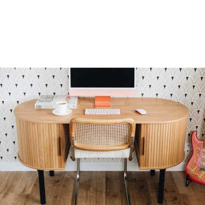 Palliser Desk - Oak - Image 9