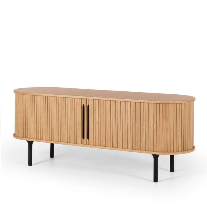 Palliser TV Unit 1500w - Oak - Image 2