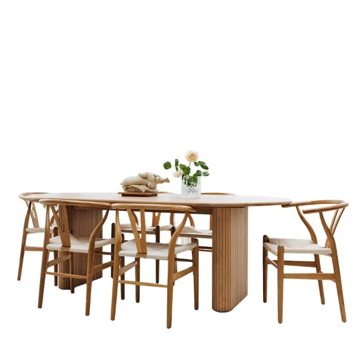 Palliser & Wishbone Dining Suite (7 Pce)