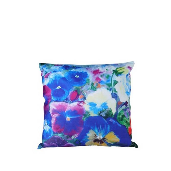 Pansies Painting Cushion