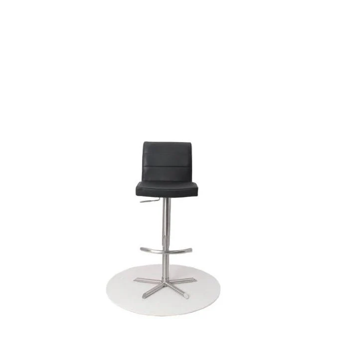 Paris Gas-Lift barstool - stylish PU leather colours - Image 2