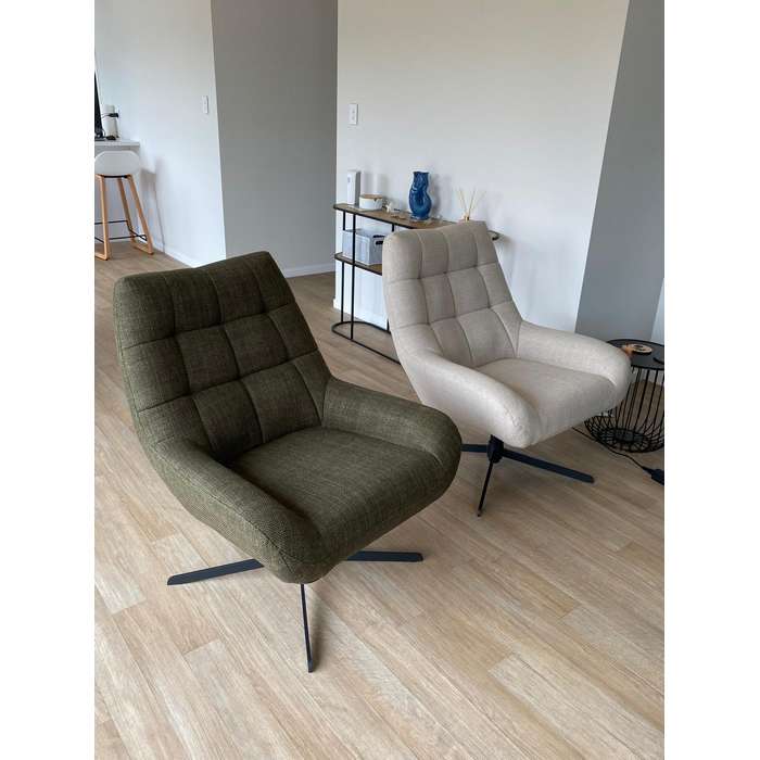 Paris Swivel Armchair - 360 degree swivel and choice of colours - Image 8