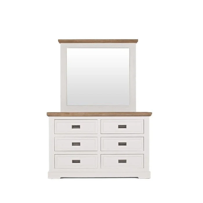 Parisian Dresser 6 Drawer with Optional Matching Mirror - Image 5