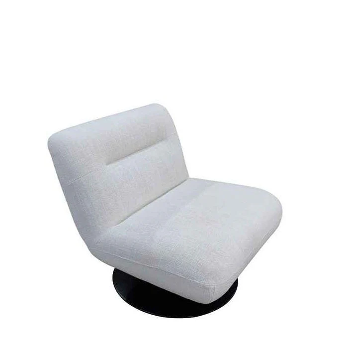 Phantom Swivel Club Chair - Ivory - Image 3