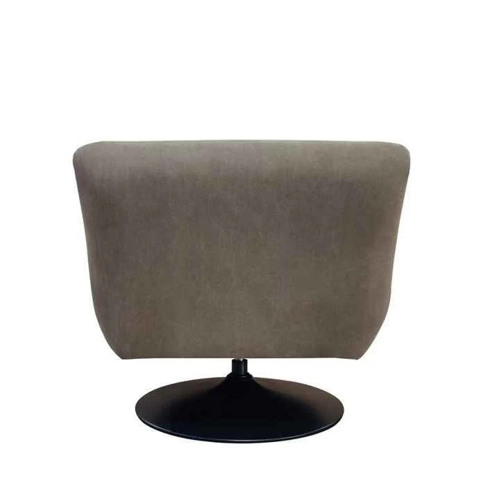 Phantom Swivel Club Chair - Truffle Canvas - Image 3