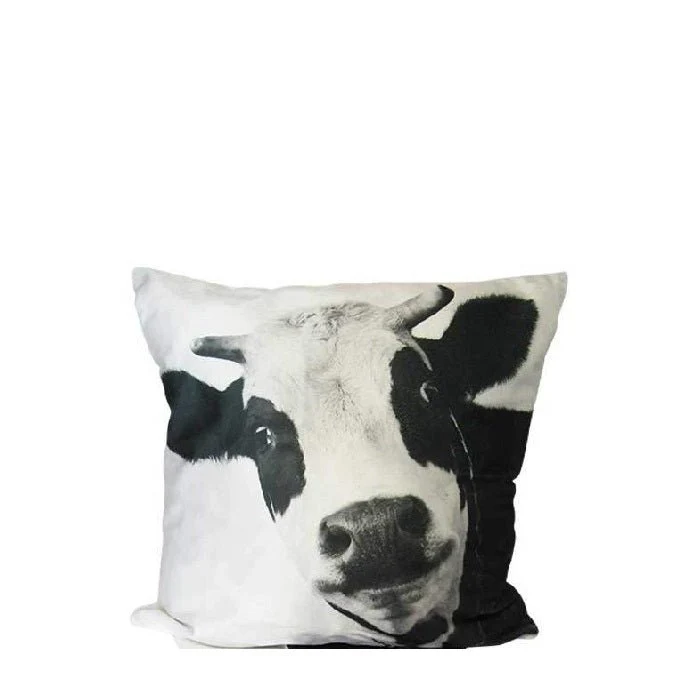 Plush Cheeky Cow Cushion - 44sq