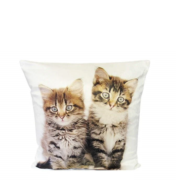 Plush Cute Kitten Cushion