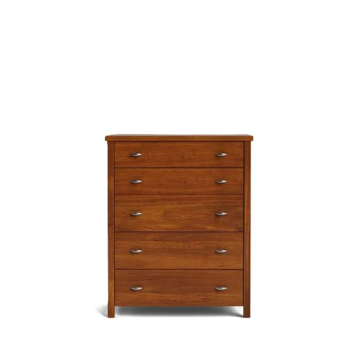Portland Tallboy 5 Drawer