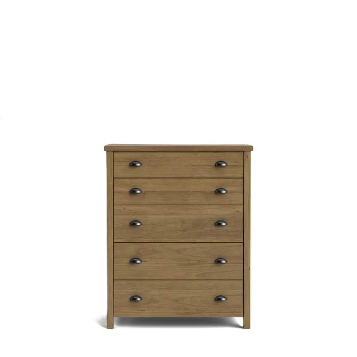 Portland Tallboy 5 Drawer - Image 7
