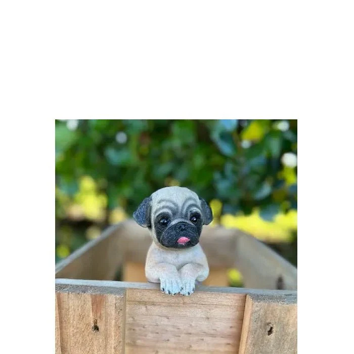 Pug Dog – Cute Decor for the Home - Garden or Fence - Image 2