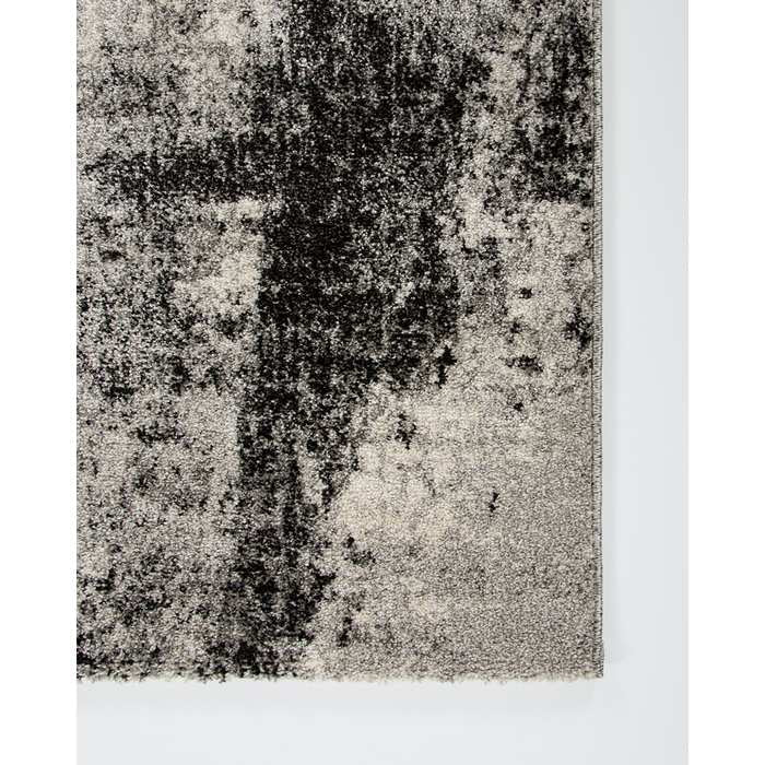 Quinn Floor Rug - Ivory/Black (Polypropylene) - Image 5