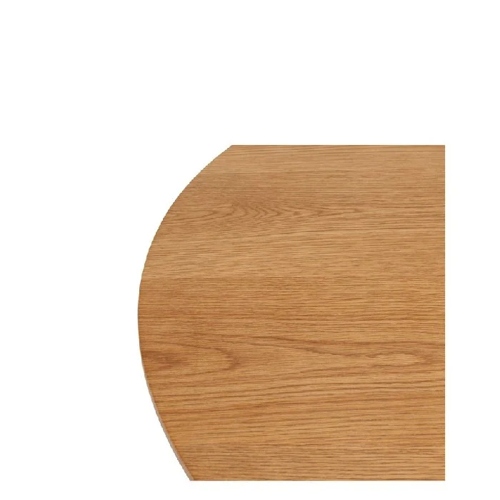 Radius Dining Table 1000 dia - Oak - Image 3