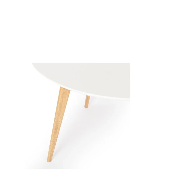 Radius Dining Table 1mDia - White Top - Image 3