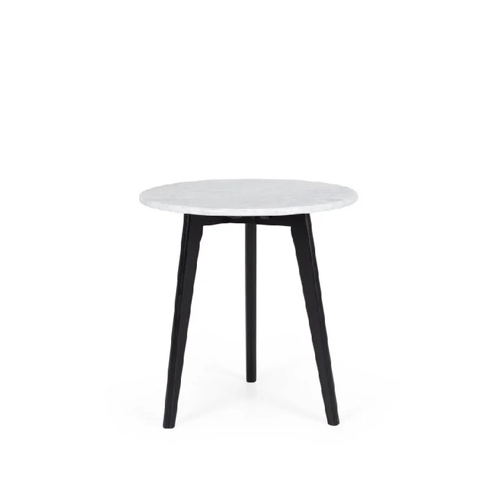 Radius Side Table - Marble - Black - Image 2