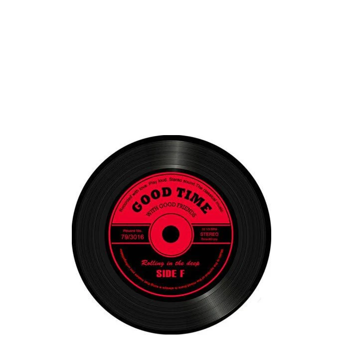 Record Coaster Set - Glass - Image 5