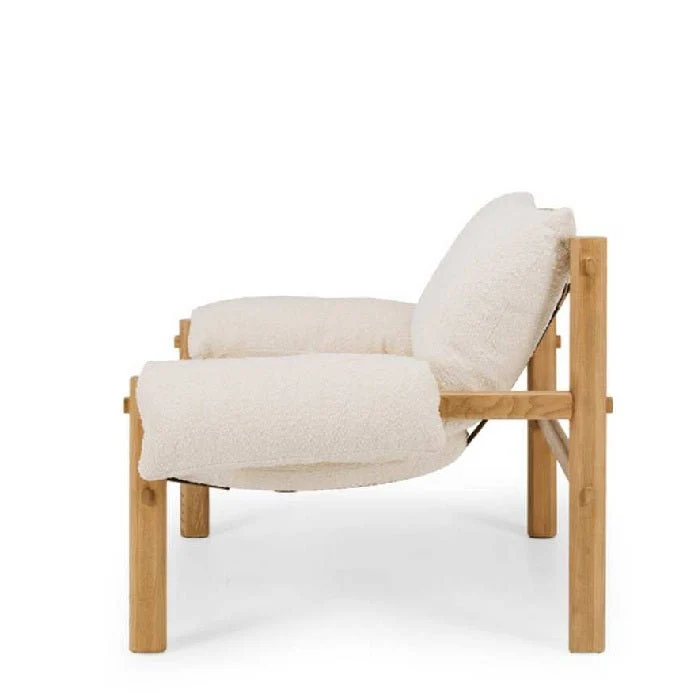 Retreat Armchair - oak framed - Image 3