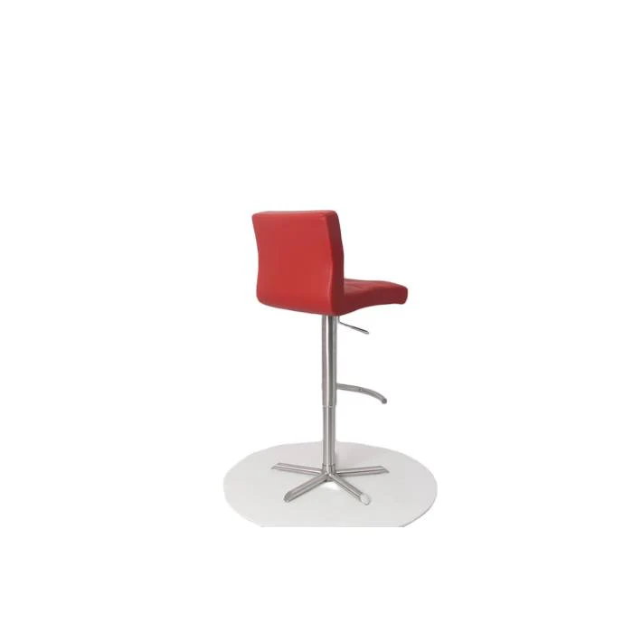 Rome Gas-Lift barstool - stylish PU colours with non-stitch back - Image 11