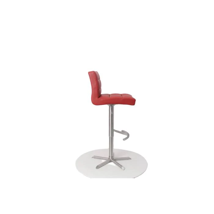 Rome Gas-Lift barstool - stylish PU colours with non-stitch back - Image 12
