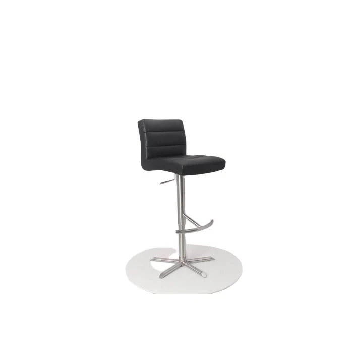 Rome Gas-Lift barstool - stylish PU colours with non-stitch back - Image 14