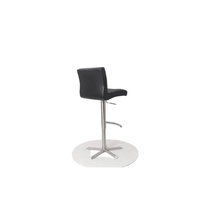 Rome Gas-Lift barstool - stylish PU colours with non-stitch back - Image 17
