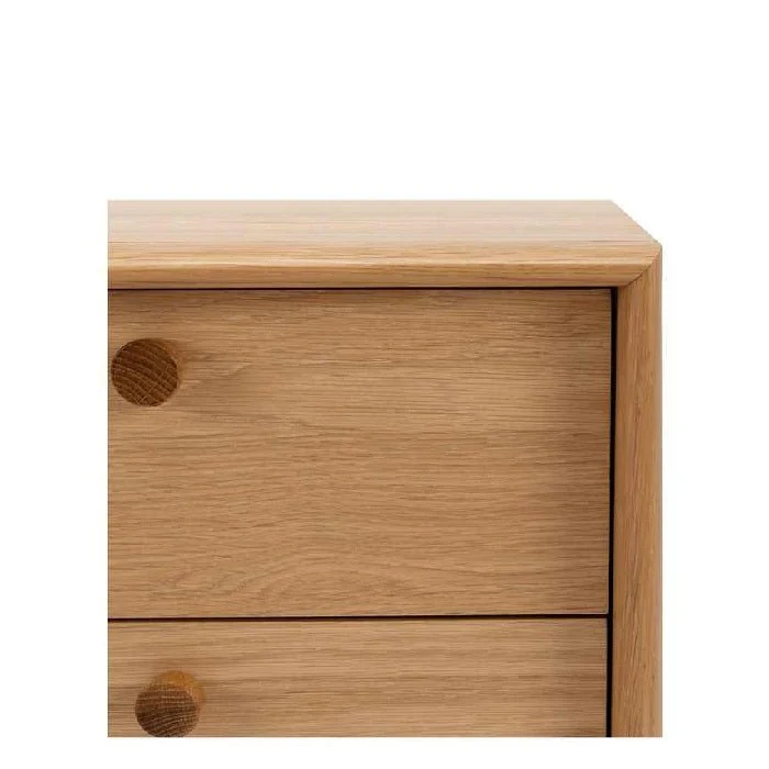 Rotterdam Bedside 2 Drawer - Smooth gliding drawers - Image 5