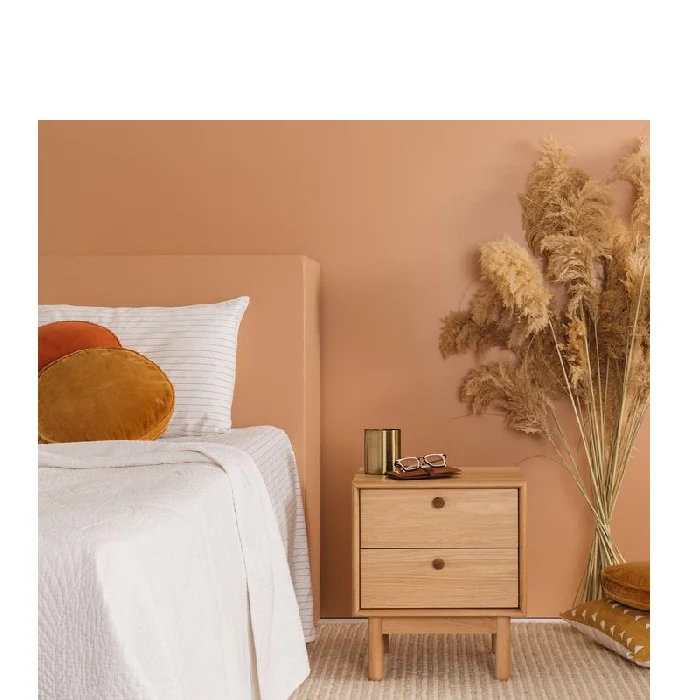 Rotterdam Bedside 2 Drawer - Smooth gliding drawers - Image 6