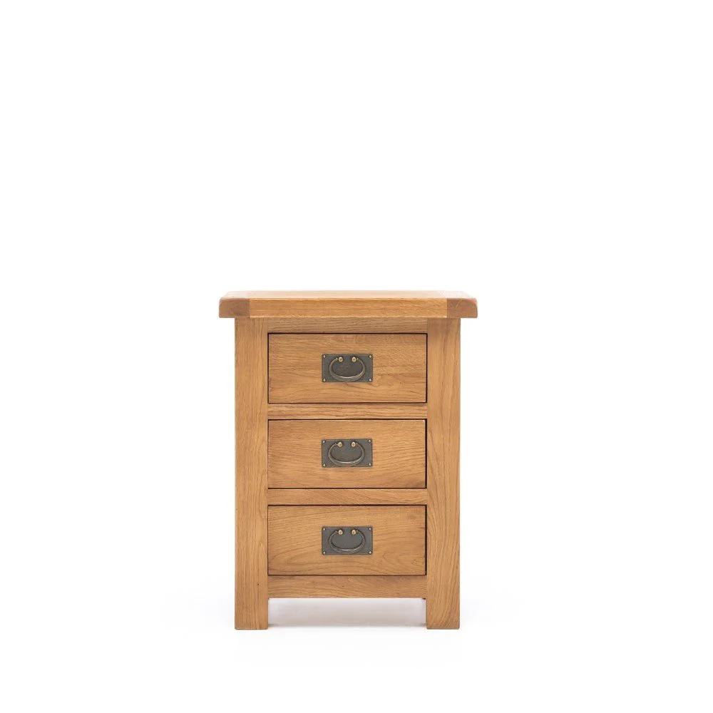 Salisbury BR Bedside Cabinet 3 Drawer