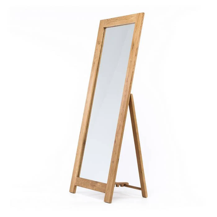 Salisbury Cheval Mirror - Oak - Image 3
