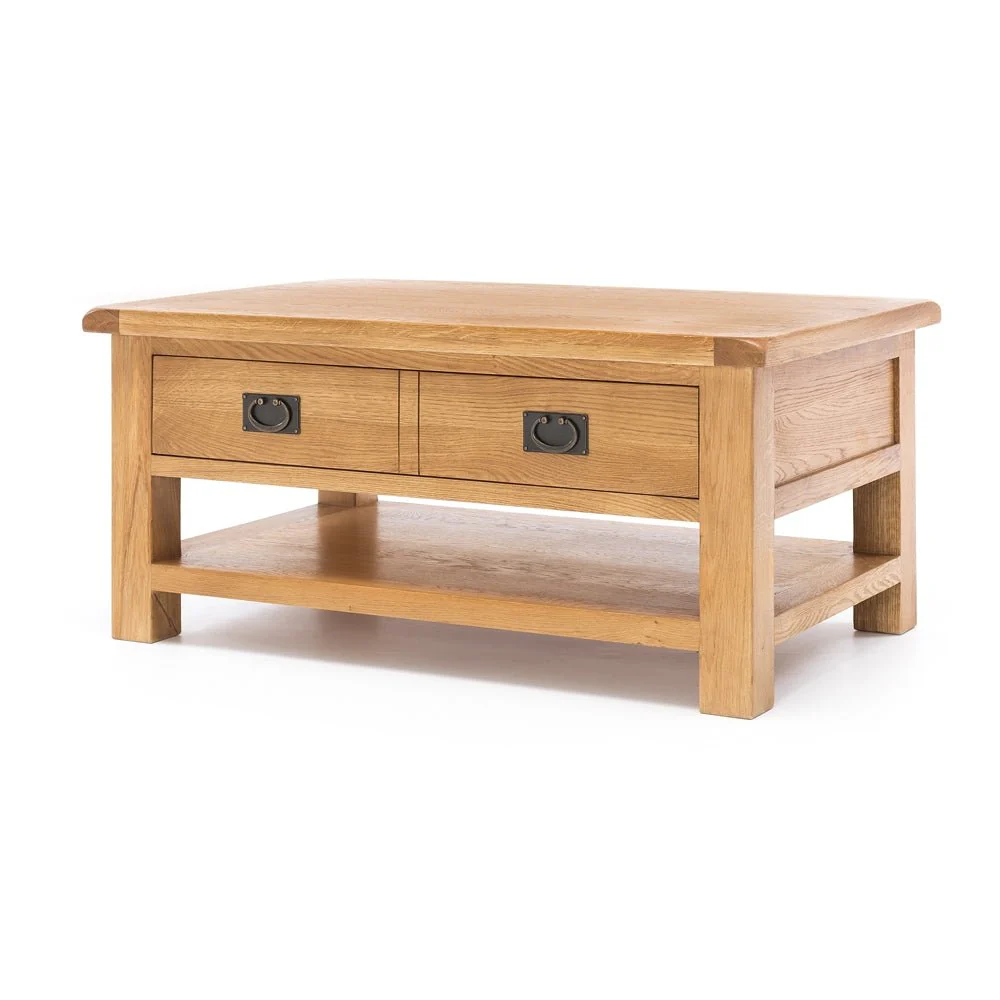 Salisbury Coffee Table - 1 Drawer - Large 1100w - Image 2