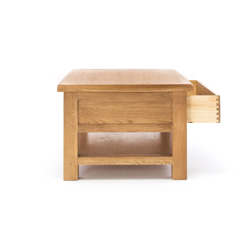 Salisbury Coffee Table - 1 Drawer - Large 1100w - Image 5