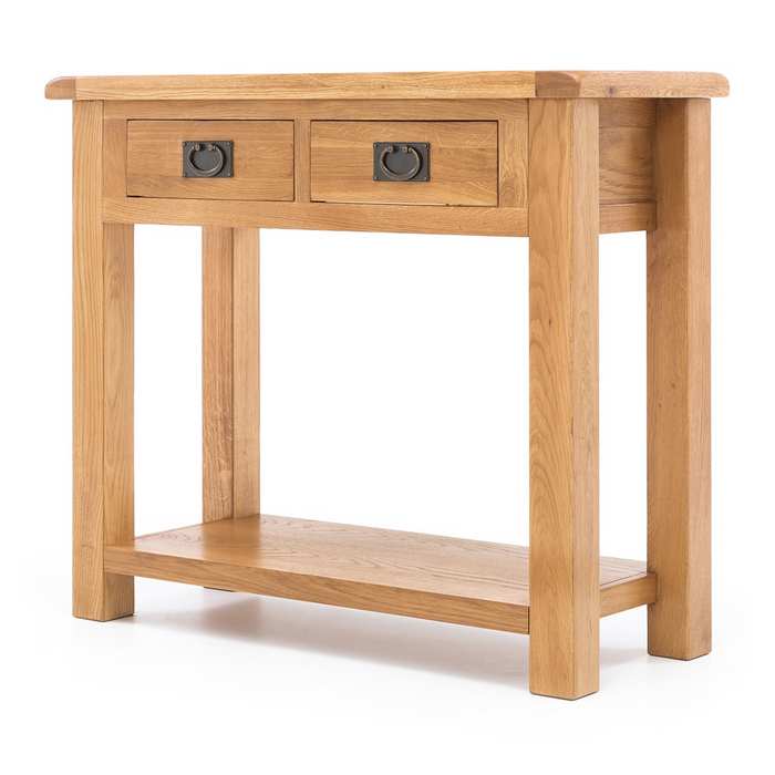 Salisbury Console Hall Table - Oak - Image 2