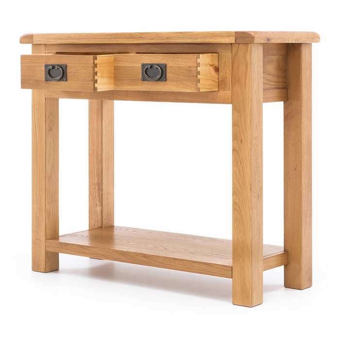 Salisbury Console Hall Table - Oak - Image 3