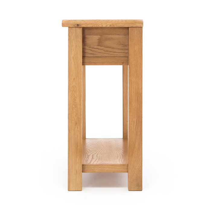 Salisbury Console Hall Table - Oak - Image 4