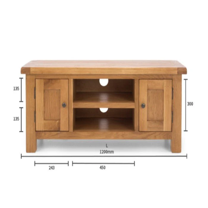 Salisbury TV Unit Small - 1200w - Image 7