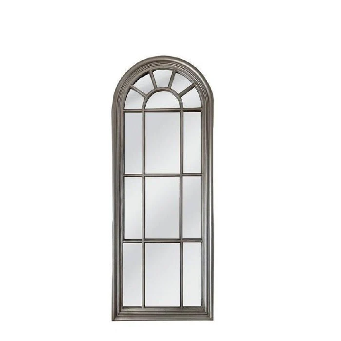 Side Door Entrance Mirror 1500h - Antique Silver