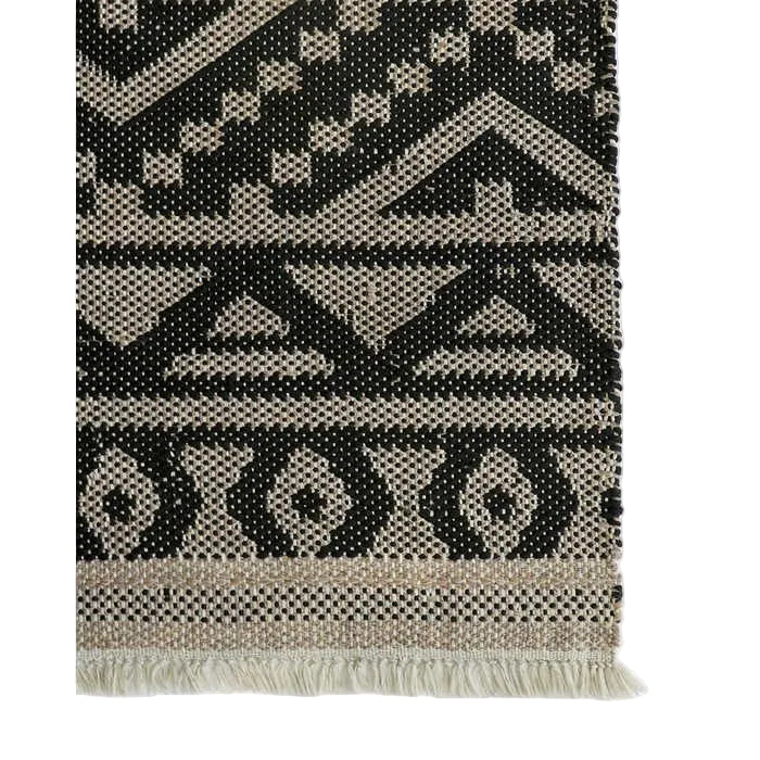 Sifiso Outdoor Rug - Black/Taupe - Image 3