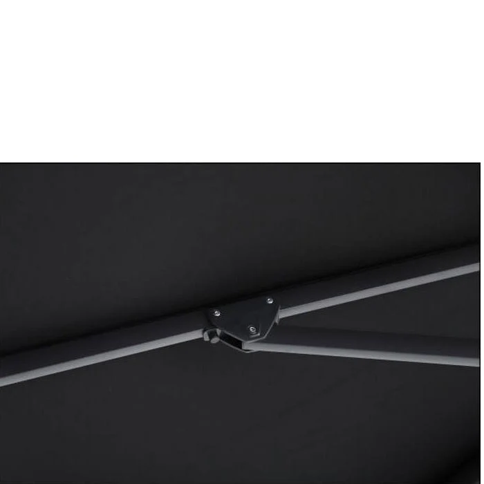 Sirius Cantilever Outdoor Umbrella - 3m Square - Colours to Suit - Image 20