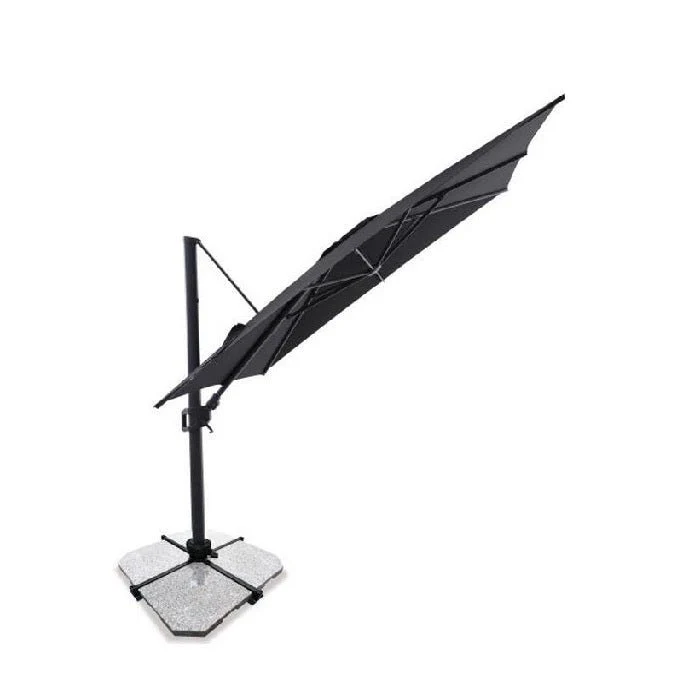 Sirius Cantilever Outdoor Umbrella - 3m Square - Colours to Suit - Image 7