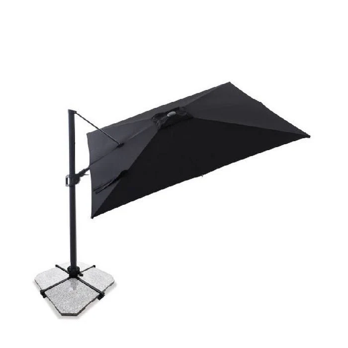 Sirius Cantilever Outdoor Umbrella - 3m Square - Colours to Suit - Image 9